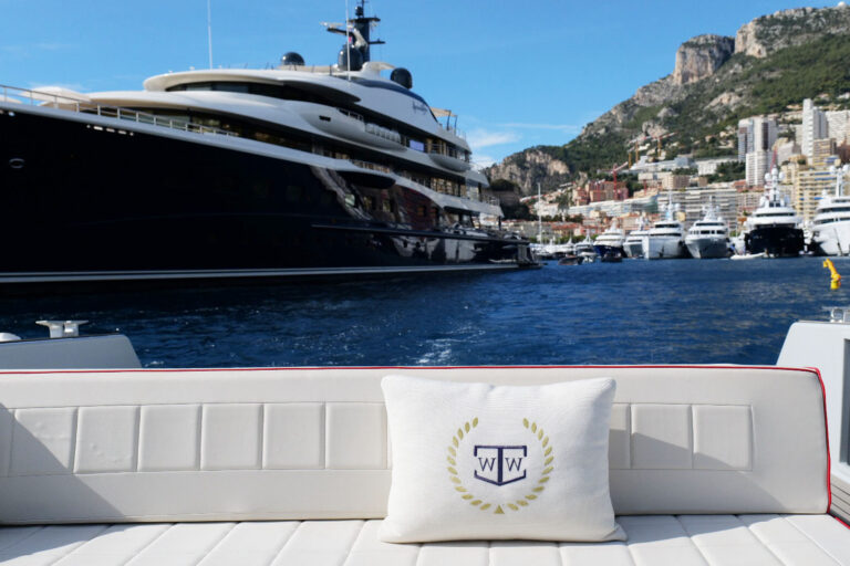 luxury yacht in monaco