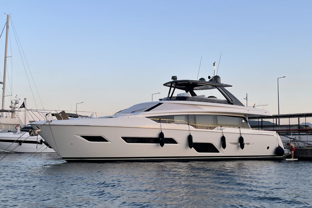 Ferretti 780 yachts for sale