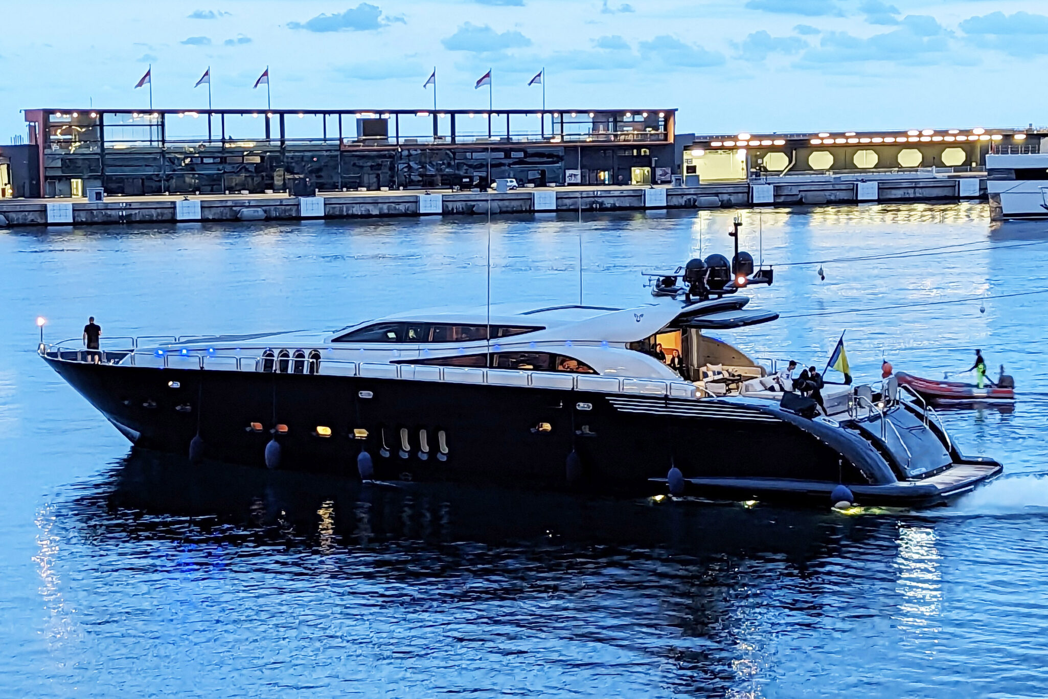 Blue Leopard Yacht, 34m Wm. Osbourne & Sons ltd.