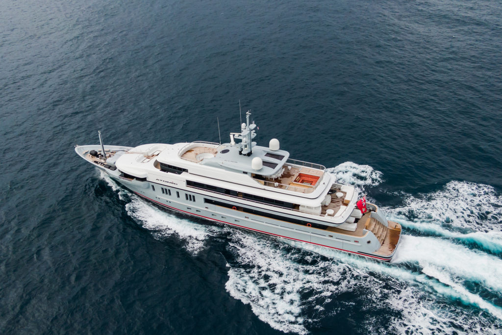 yacht named atomic