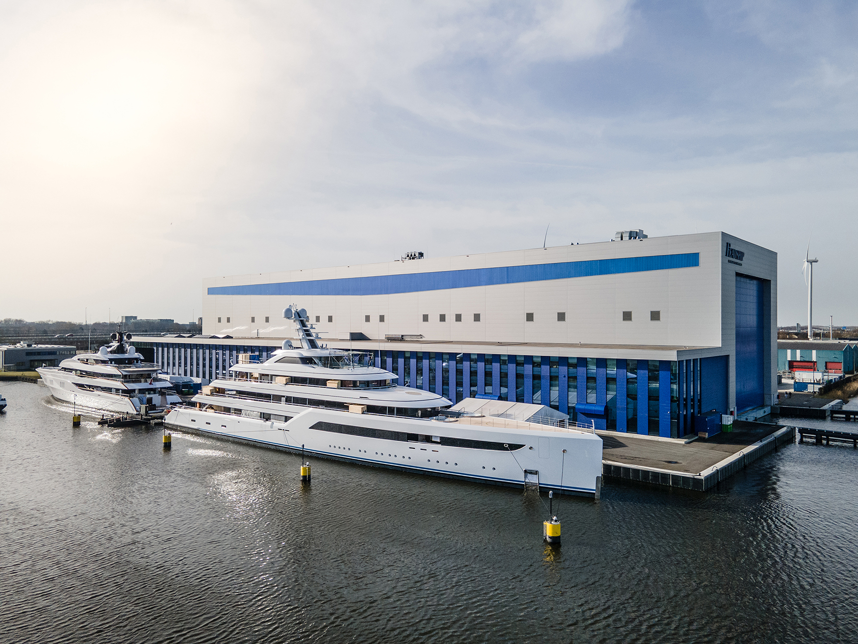 Opening of Royal van Lent Shipyard