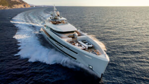 yacht with helipad for sale