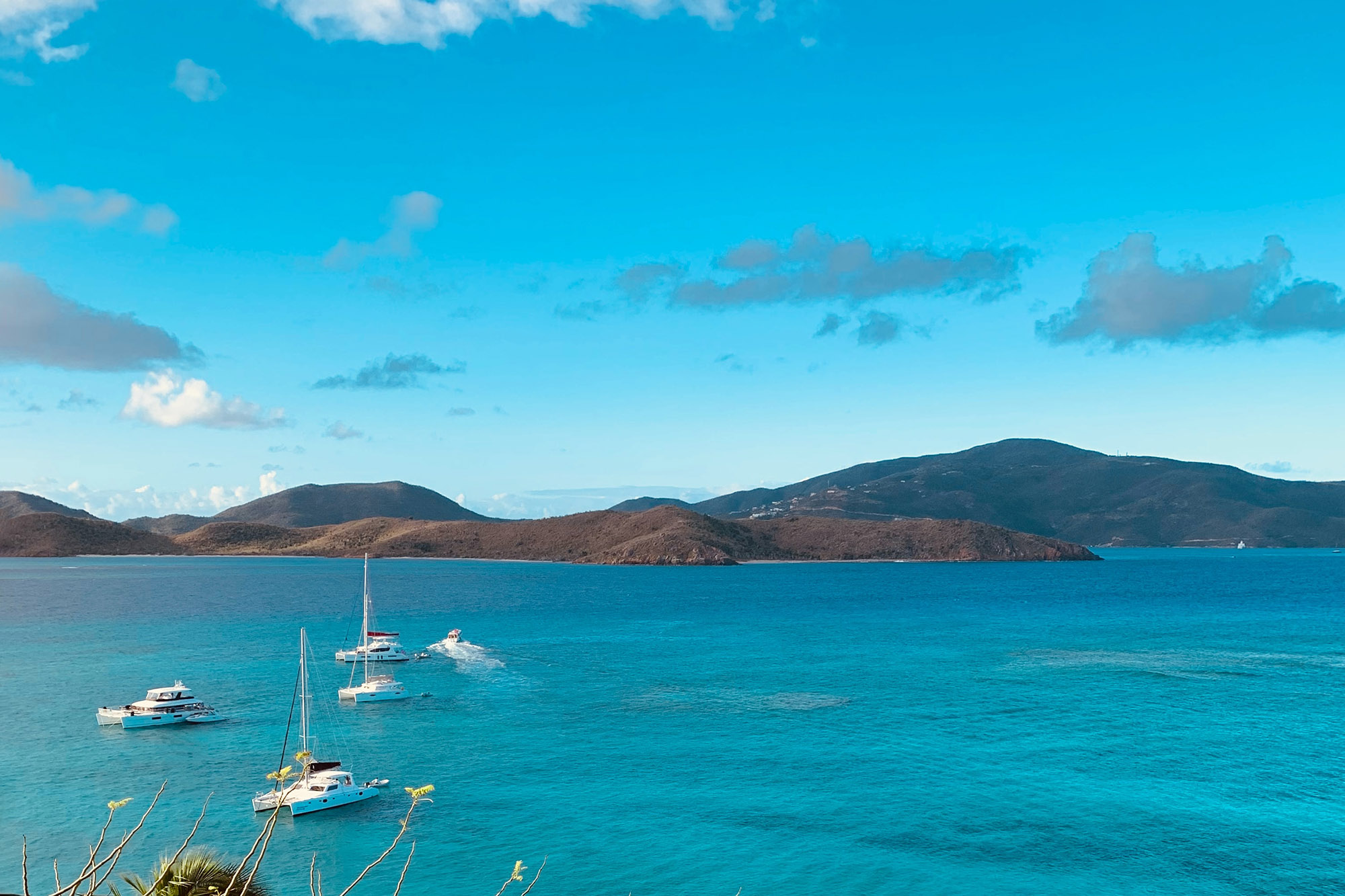 Jost Van Dyke Yacht Charter with a Pool