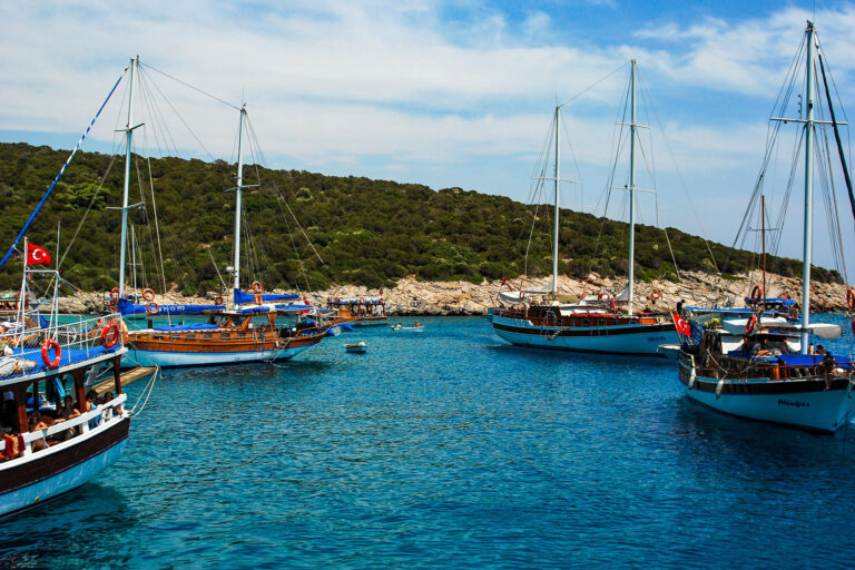 superyacht in bodrum