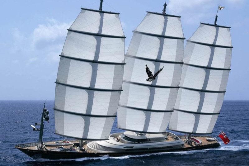 maltese falcon yacht model