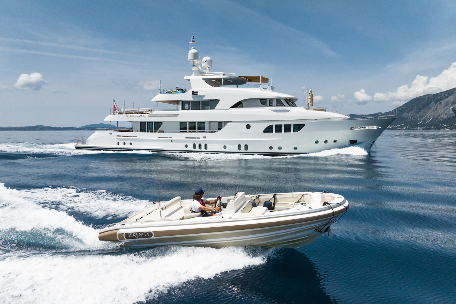 serenity yacht charter price