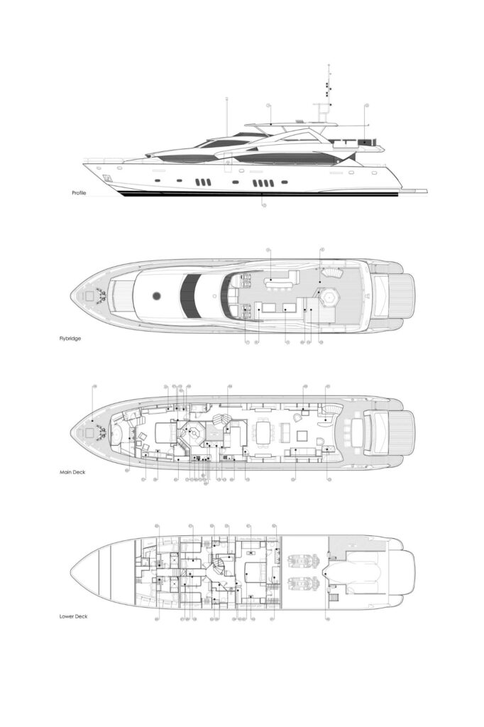 white pearl mega yacht