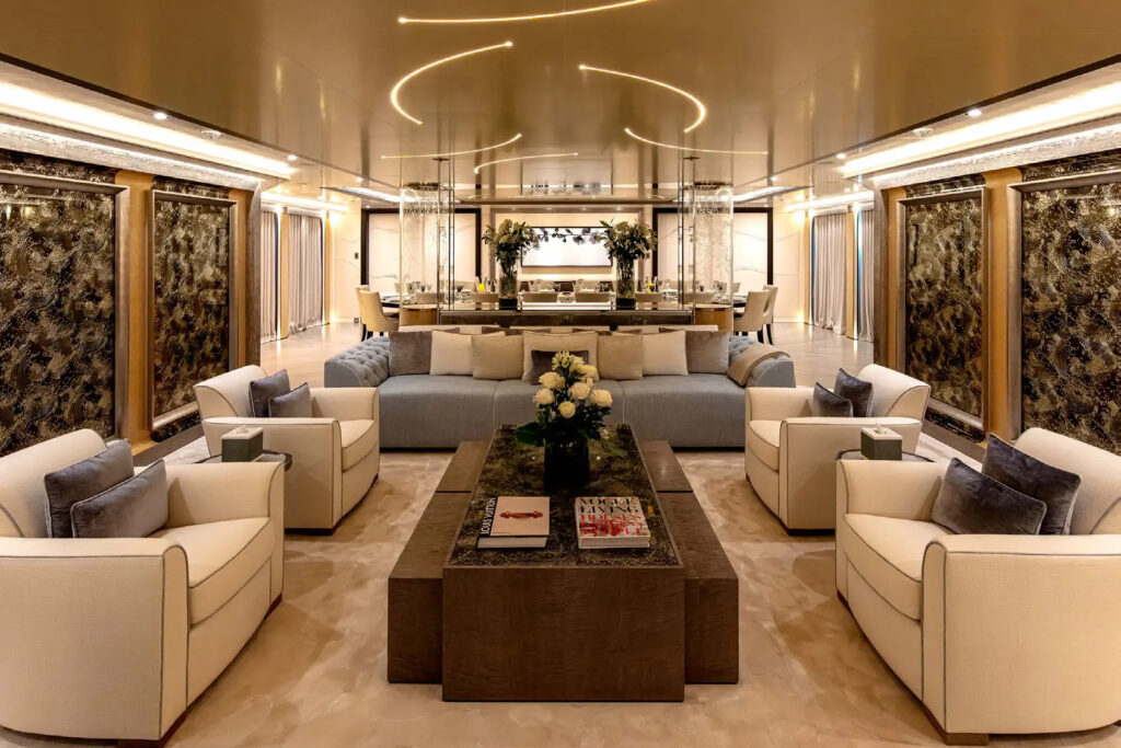 dar yacht interior