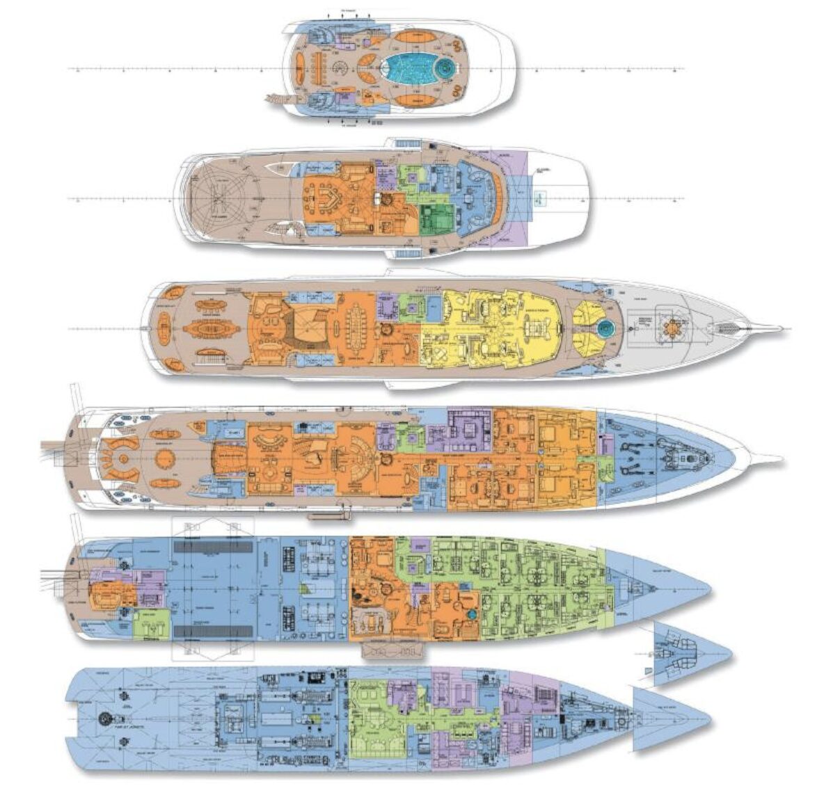 yacht kismet layout