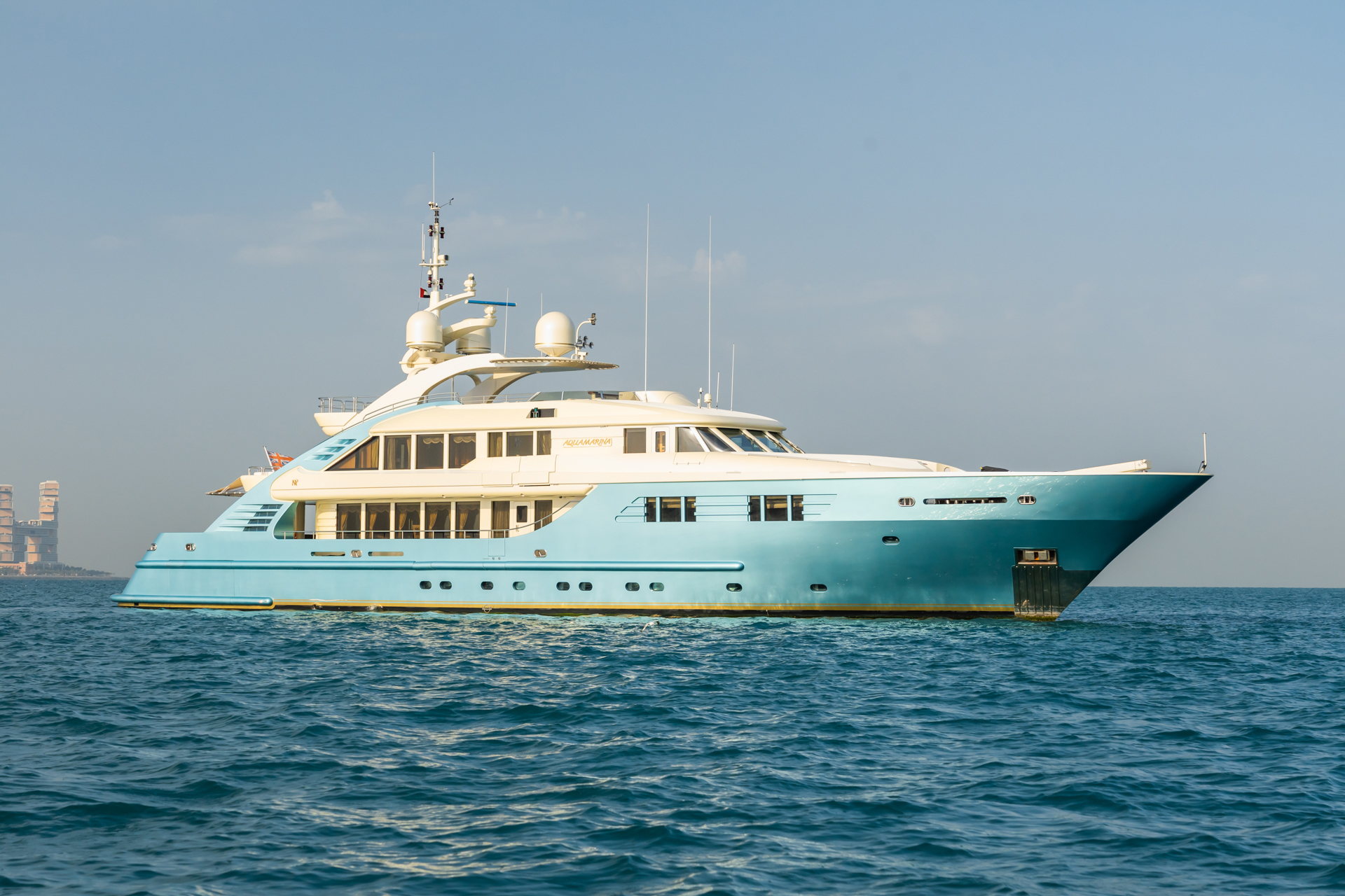 New Photography for the 47m ISA AQUAMARINA - TWW Yachts