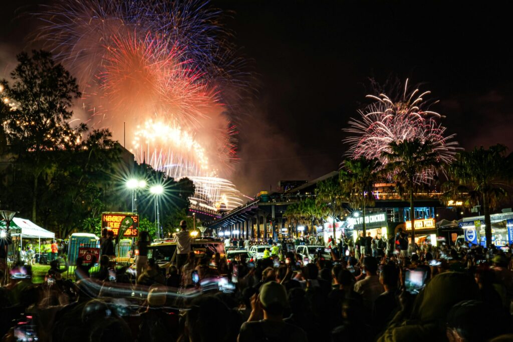 Traditional dancers performing during Emancipation Festival in the US Virgin Islands
